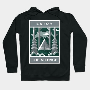 Enjoy The Silence - Camping Hoodie